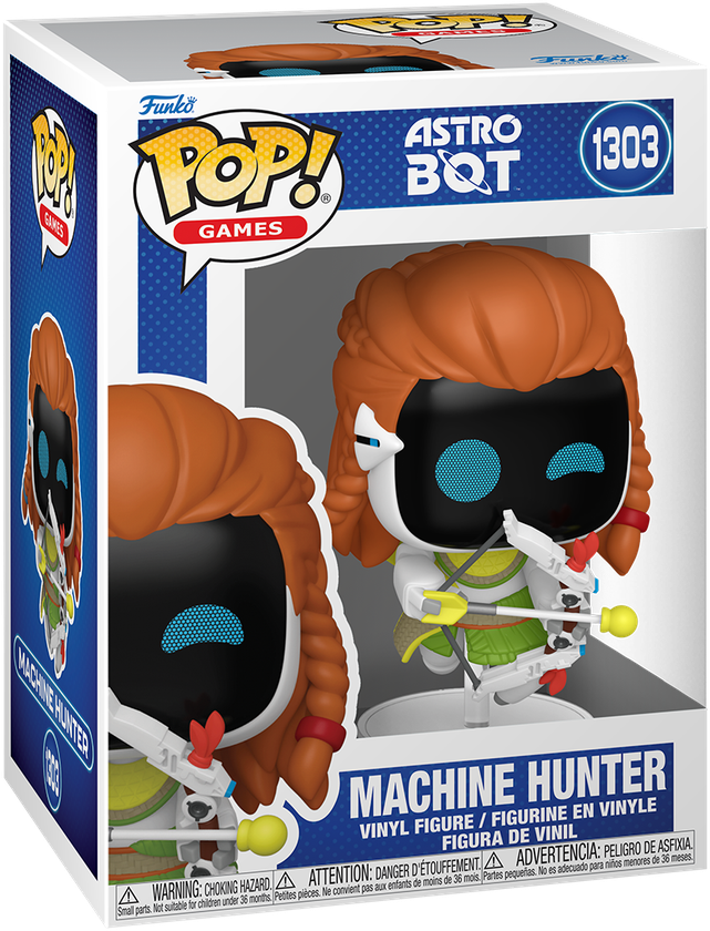Astro Bot – Cazador de Máquinas Pop! Figura de vinilo