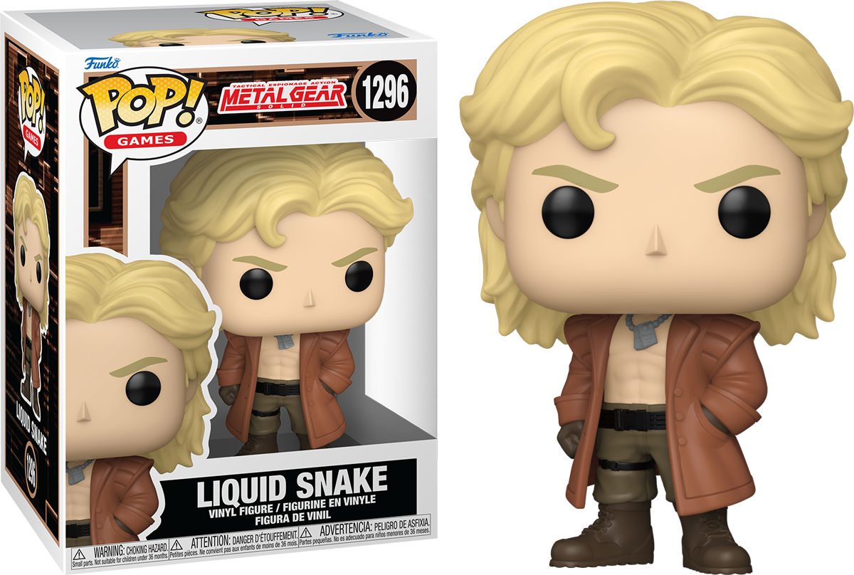 Metal Gear Solid – ¡Pop! Vinyl de Liquid Snake