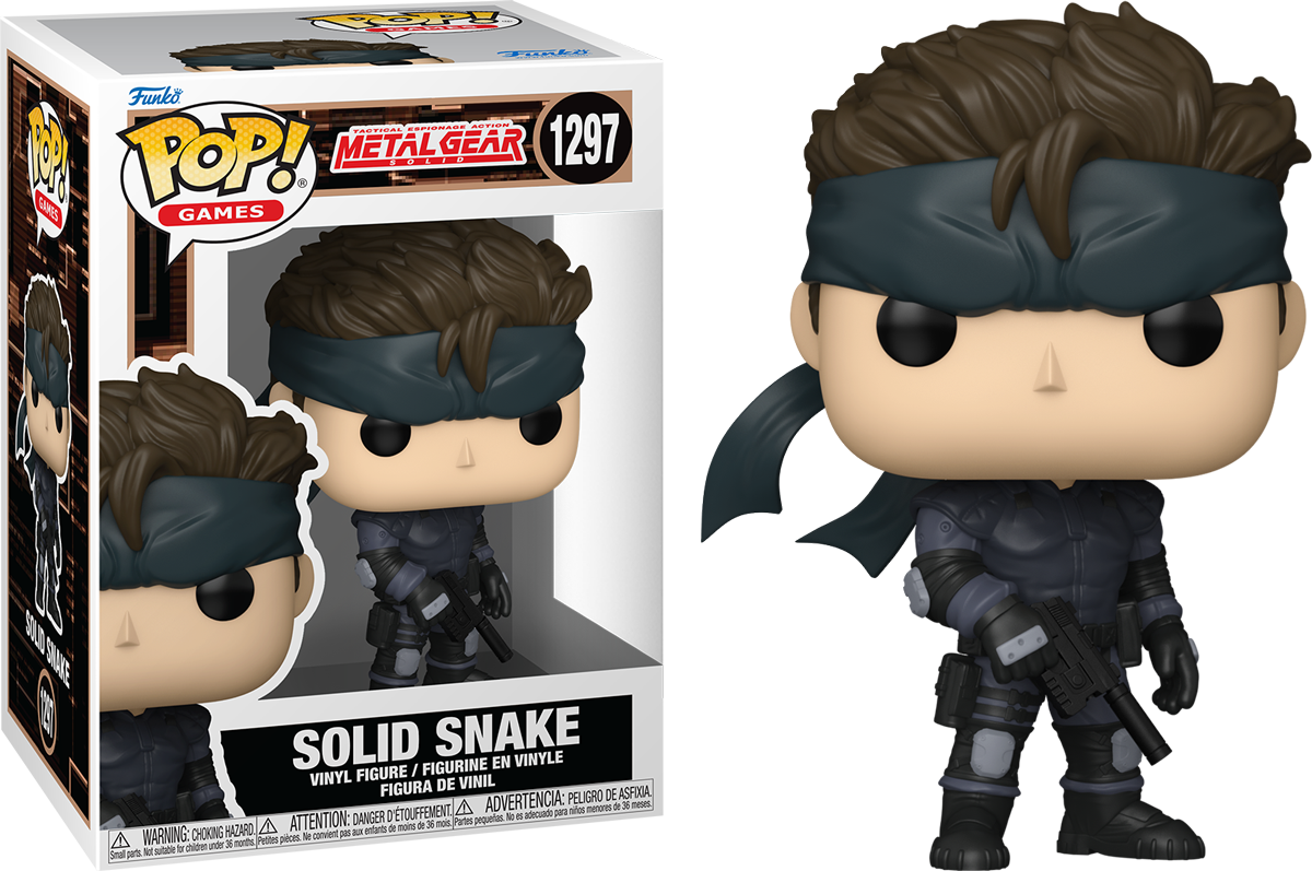 Metal Gear Solid – ¡Pop! Vinyl de Solid Snake
