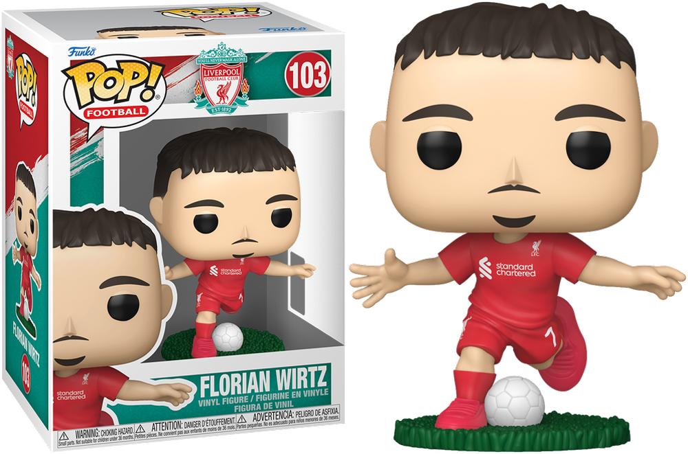 Fútbol: Liverpool – Florian Wirtz Pop! Vinilo