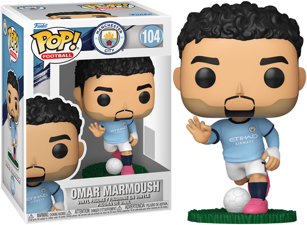 Fútbol: Manchester City – Omar Marmoush Pop! Vinilo