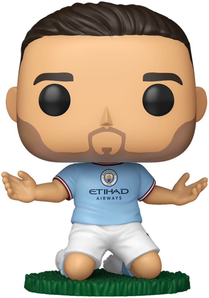 Fútbol: Manchester City – Rodri Cascante Pop! Vinilo