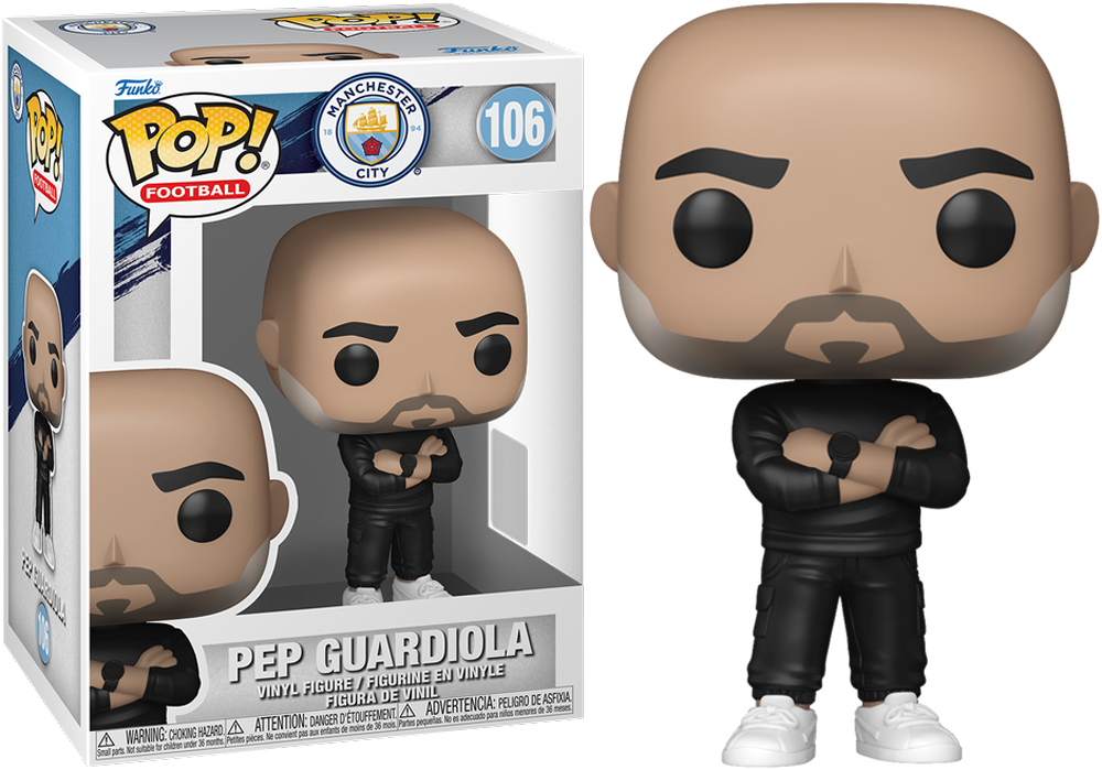 Fútbol: Manchester City – Pep Guardiola Pop! Vinilo