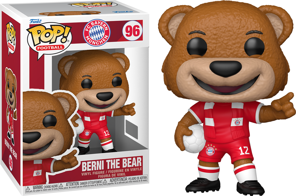 Football: Bayern Munich – Berni the Bear Pop! Vinyl