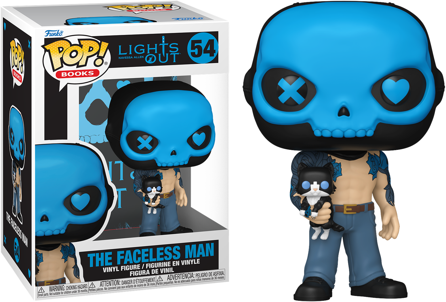 Lights Out - The Faceless Man Pop! Vinyl