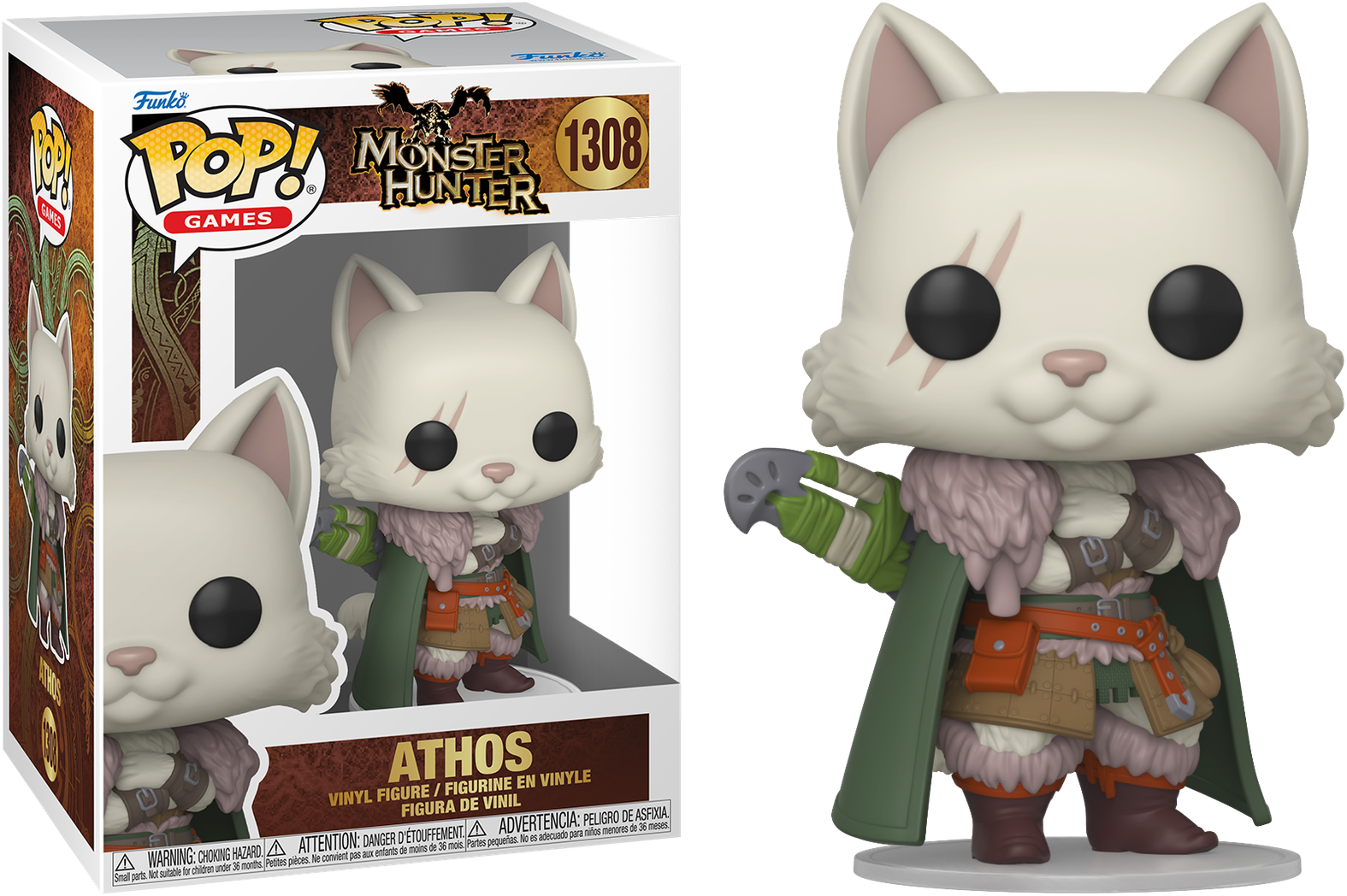 Monster Hunter Wilds – ¡Pop! de Athos en vinilo