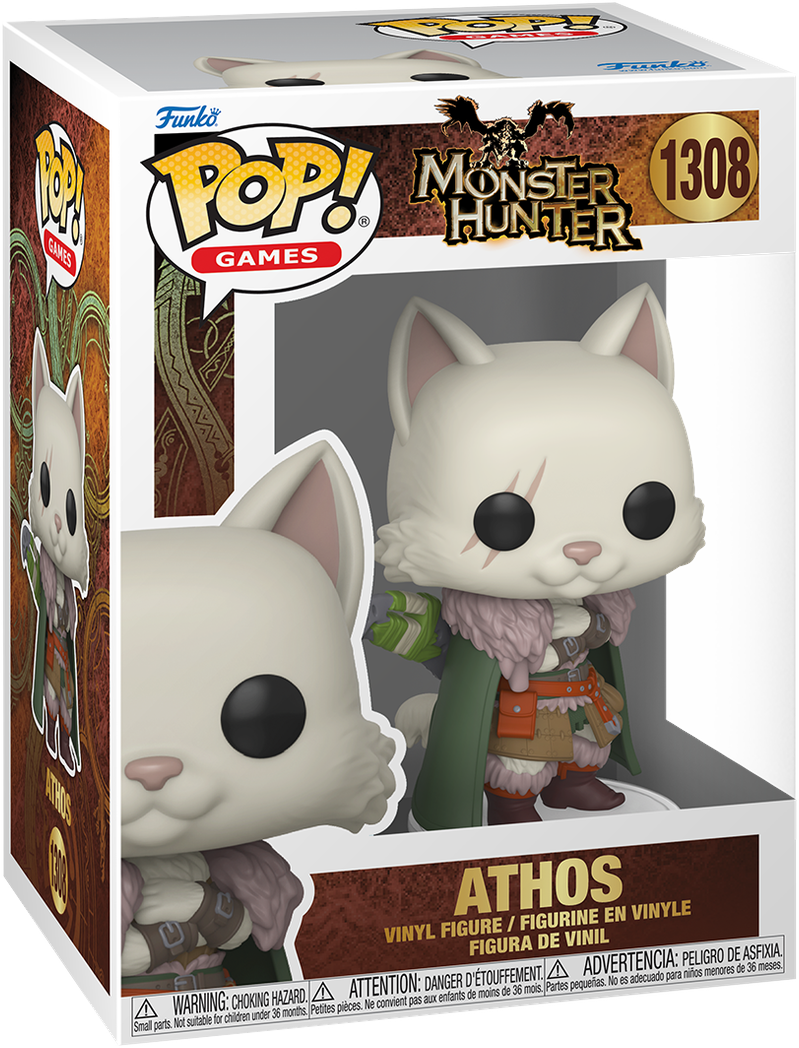 Monster Hunter Wilds – ¡Pop! de Athos en vinilo
