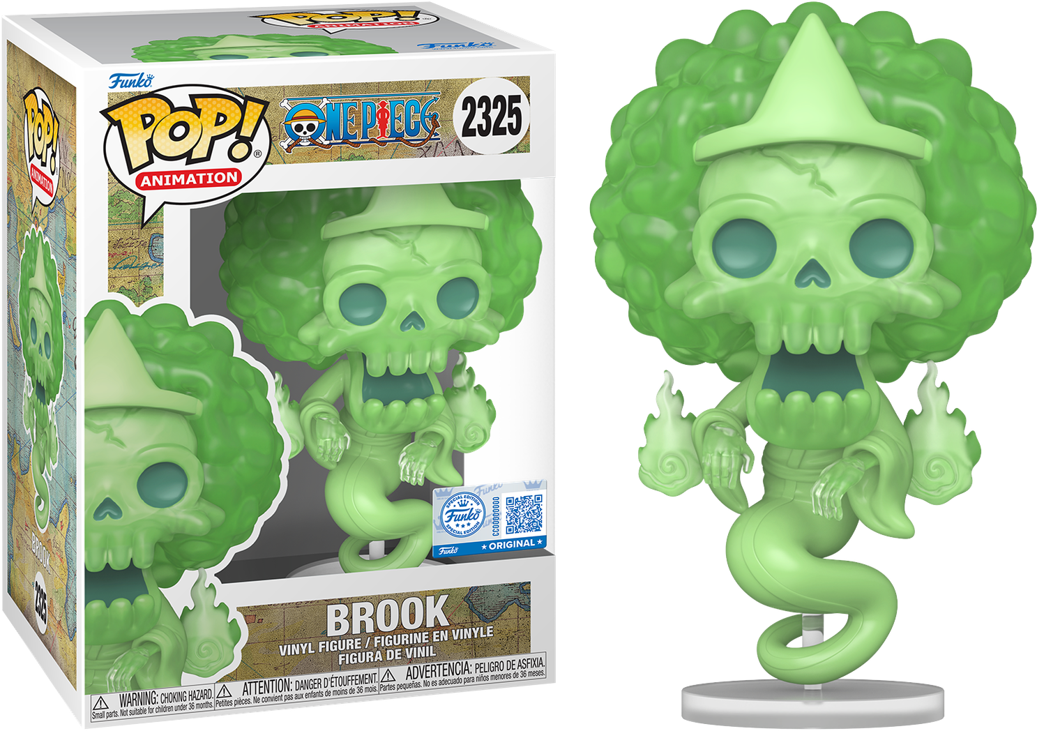 One Piece – Ghost Brook (with chase) US Exclusive Pop! Vinyl [RS]