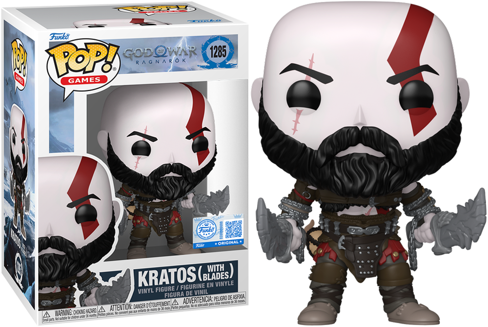 God of War – Kratos with Blades US Exclusive Pop! Vinyl [RS]