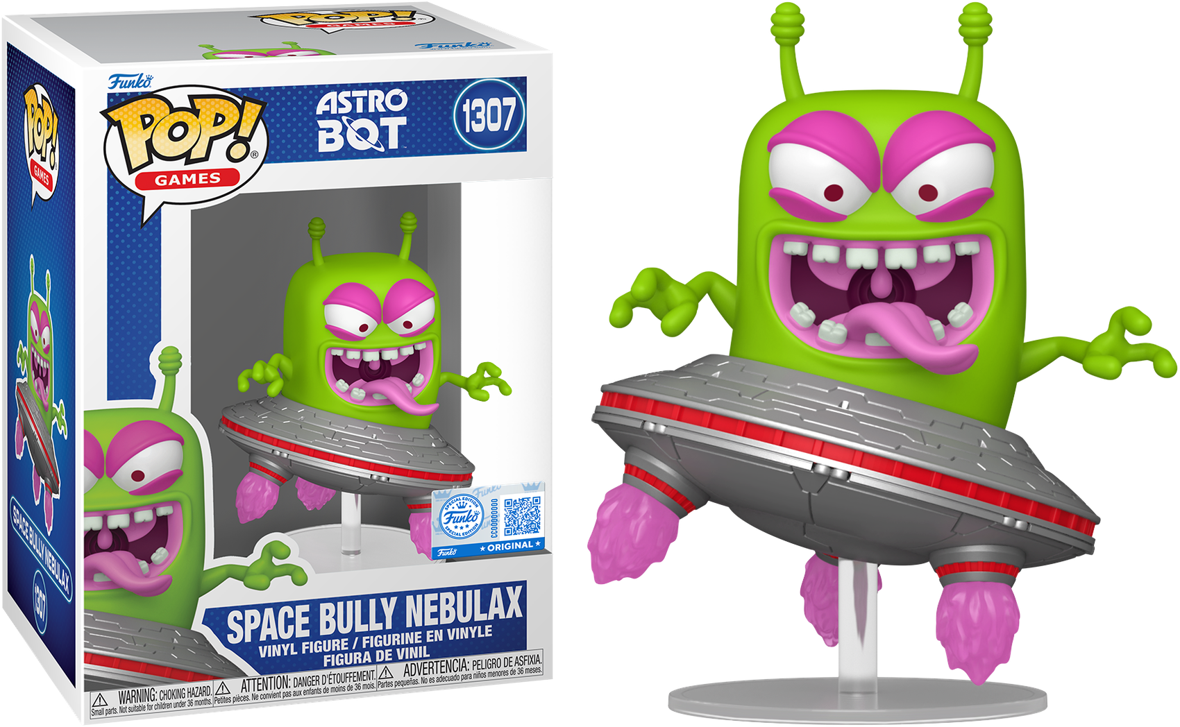 Astro Bot – Nebulax el Bully Espacial Exclusivo Pop! Vinyl