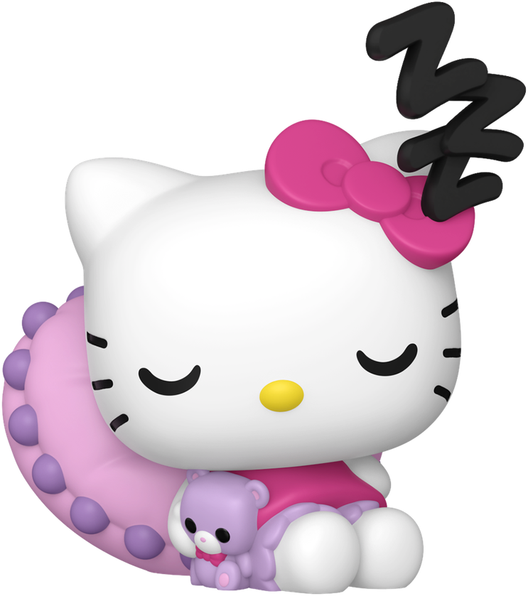 Hello Kitty – Hello Kitty Durmiendo Exclusivo EE. UU. Pop! Vinilo [RS]
