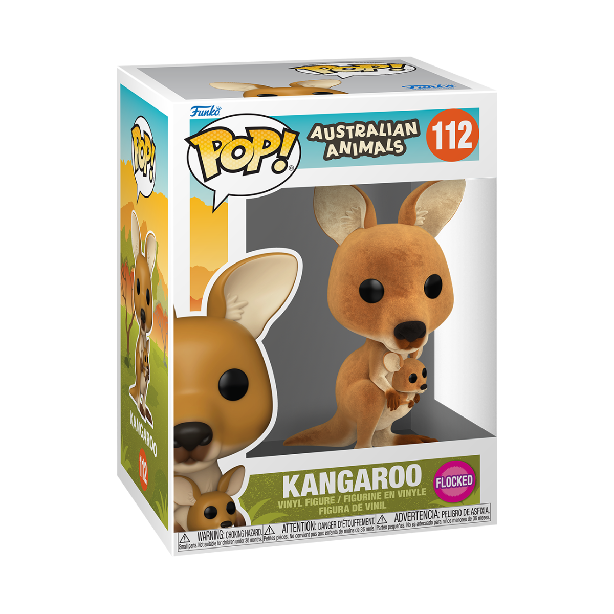 Animales australianos - Canguro en bandada Pop! Vinilo