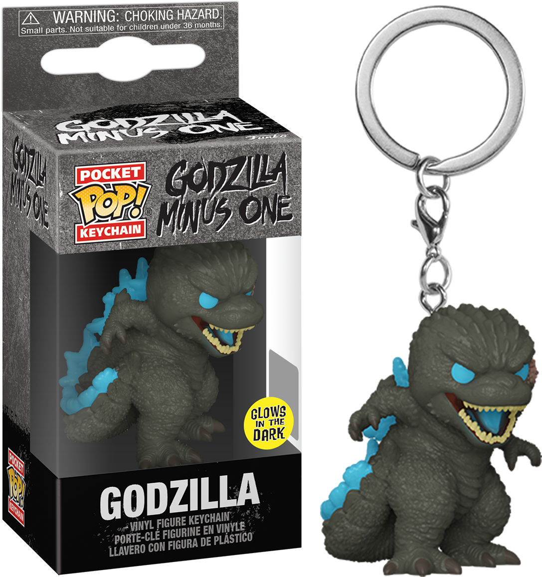 Godzilla: Minus 1 – Godzilla Glow Pop! Keychain