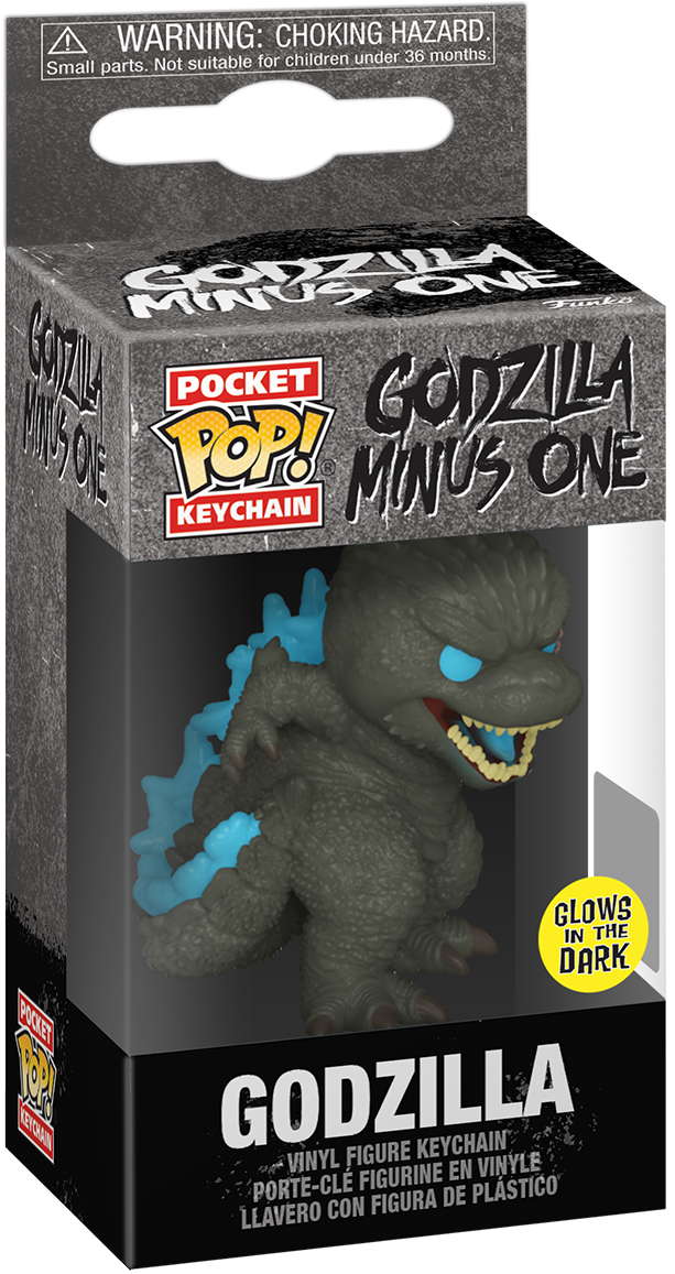 Godzilla: Minus 1 – Godzilla Glow Pop! Keychain