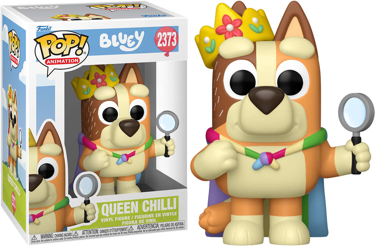 Bluey – Queen Chilli Pop! Vinyl