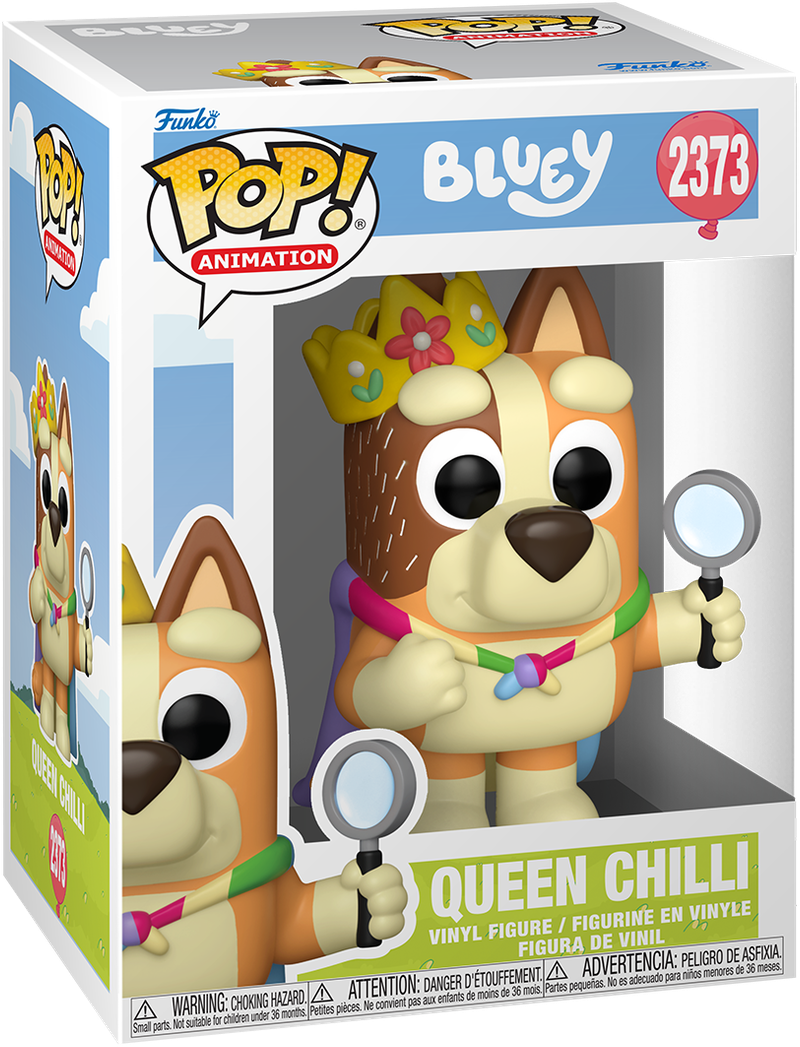 Bluey – Queen Chilli Pop! Vinyl