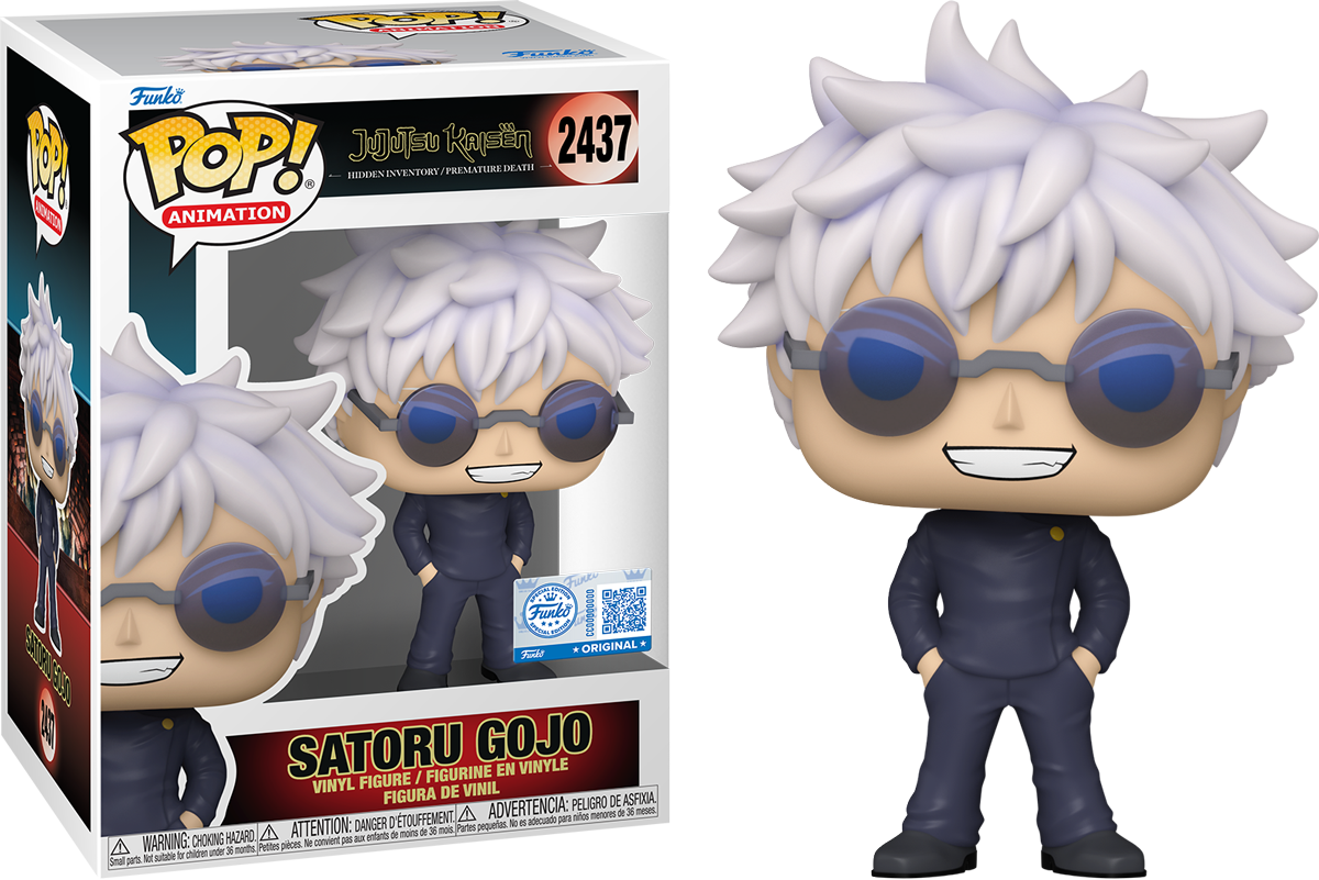 Jujutsu Kaisen – Satoru Gojo (with glasses) US Exclusive Pop! Vinyl [RS]
