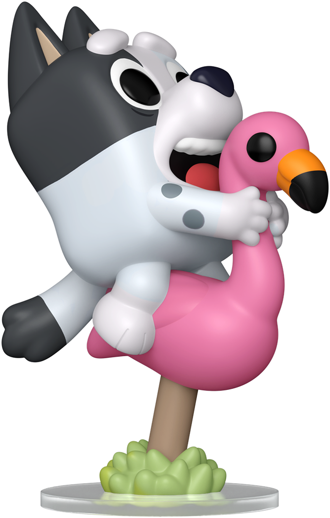 Bluey – Muffin Flamingo Queen US Exclusive Pop! Vinyl [RS]