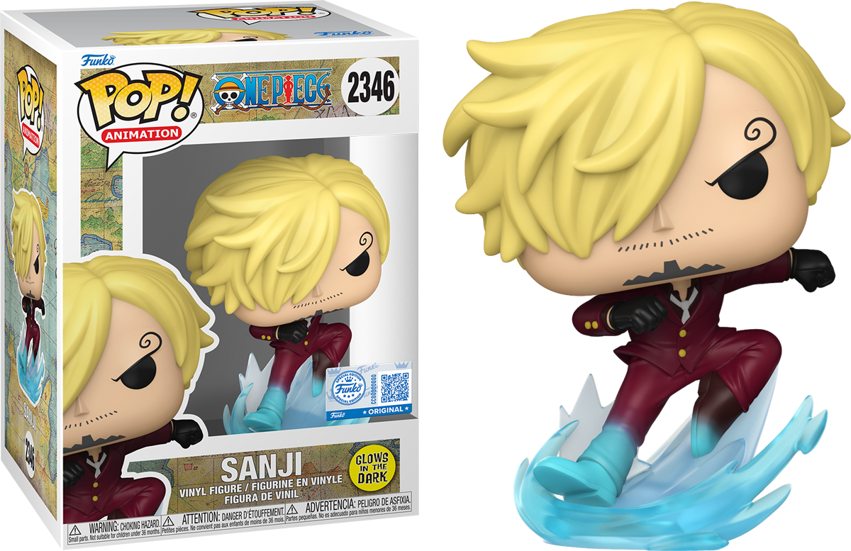 One Piece – Sanji (Ifrit Jambe) US Exclusive Glow Pop! Vinyl [RS]