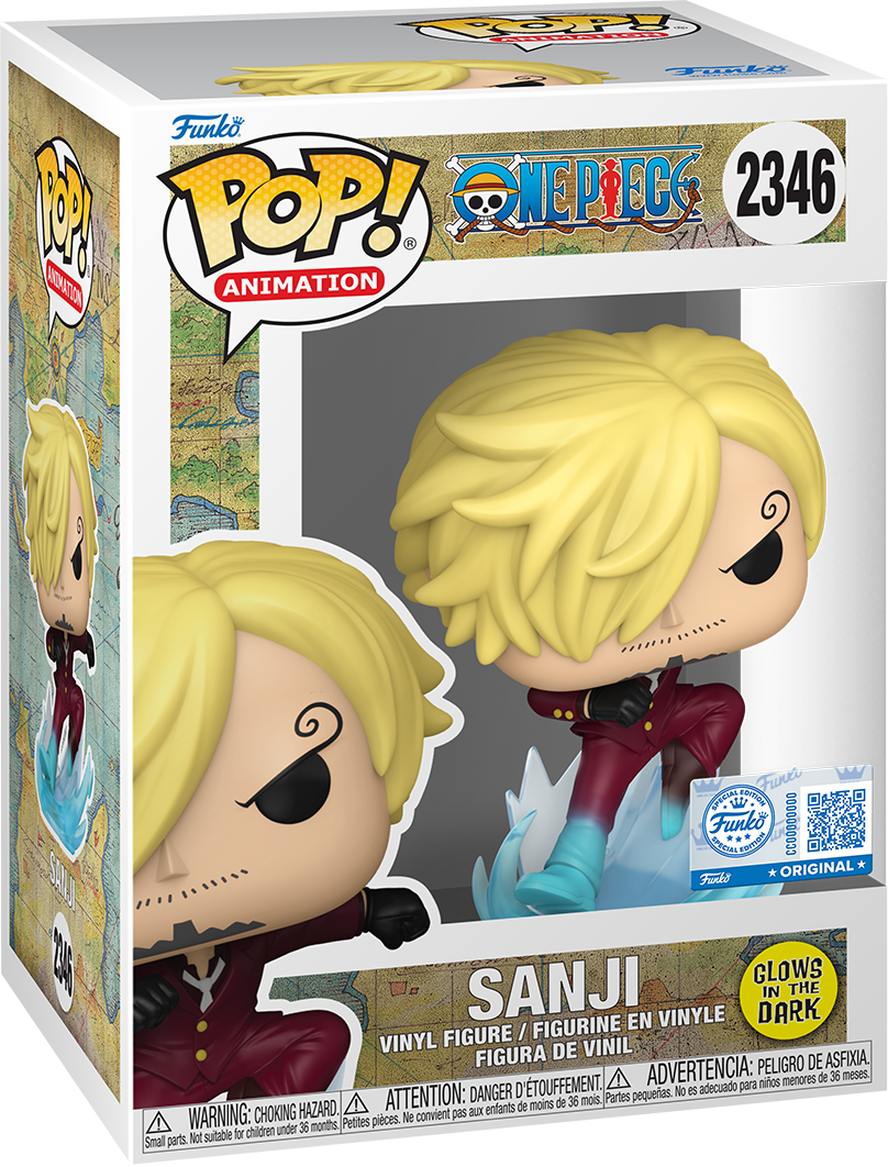 One Piece – Sanji (Ifrit Jambe) US Exclusive Glow Pop! Vinyl [RS]
