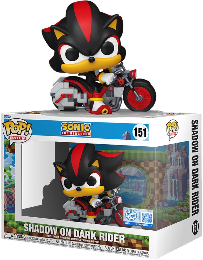 Sonic the Hedgehog – Shadow on Dark Rider US Exclusive Pop! Ride [RS]