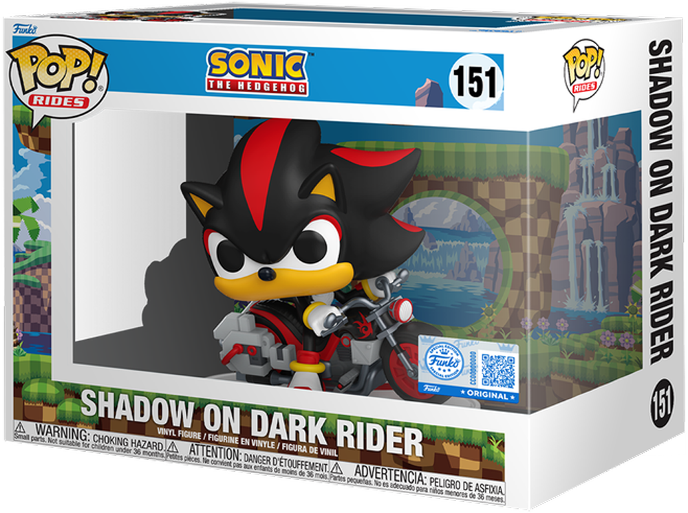 Sonic the Hedgehog – Shadow on Dark Rider US Exclusive Pop! Ride [RS]