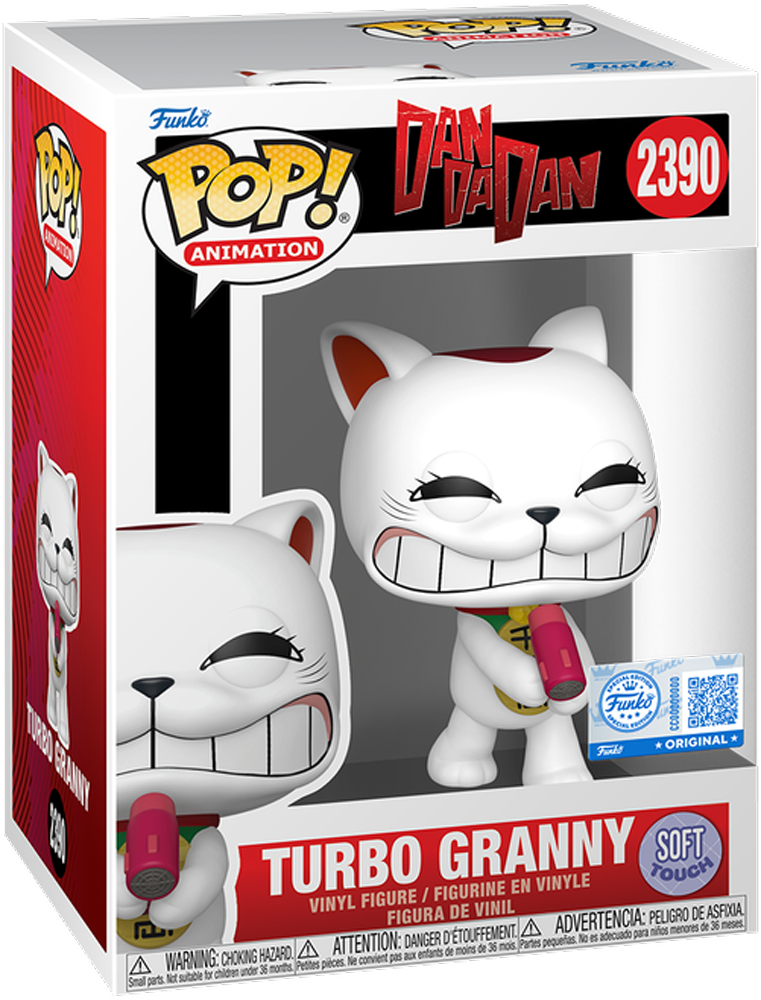 Dan Da Dan – Turbo Granny (with Hairdryer) US Exclusive Pop! Vinyl [RS]