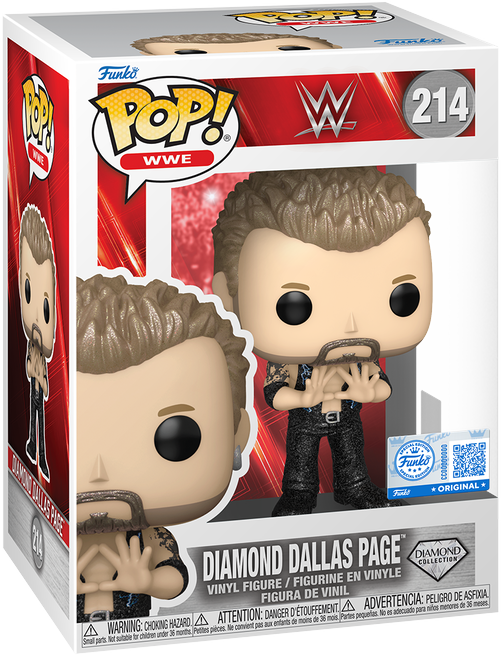 WWE – Diamond Dallas Page US Exclusive Diamond Glitter Pop! Vinyl [RS]