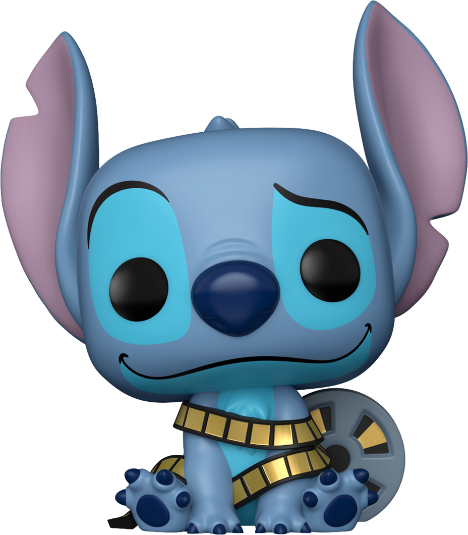 Lilo & Stitch – Stitch with Movie Reel Exclusive Pop! Vinyl [RS]