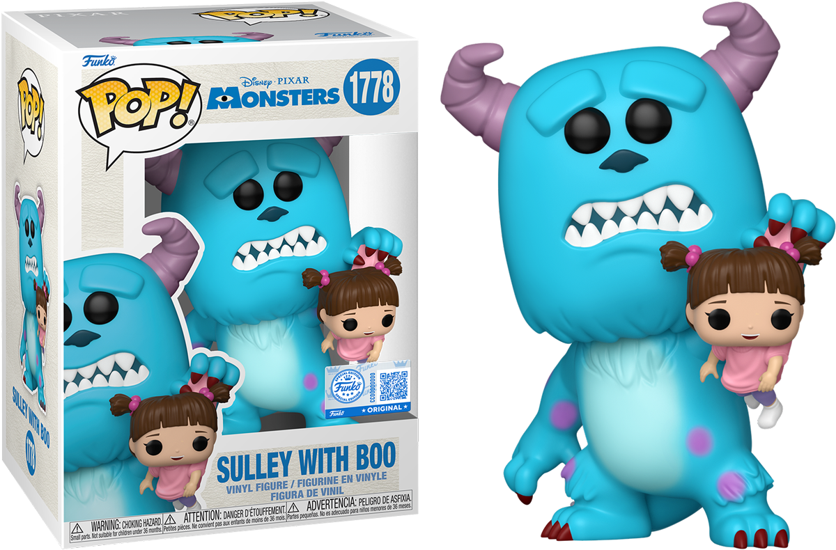 Monsters Inc. – Sully with Boo Exclusive Pop! Vinyl [RS]