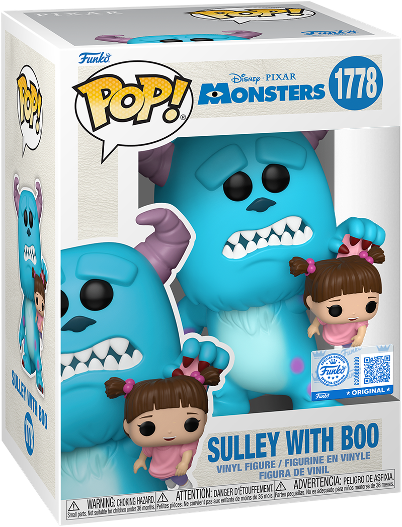 Monsters Inc. – Sully with Boo Exclusive Pop! Vinyl [RS]