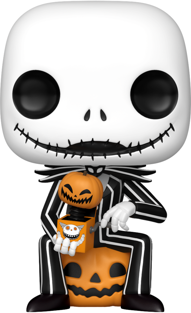The Nightmare Before Christmas – Jack Skellington with Box Exclusive Pop! Vinyl [RS]
