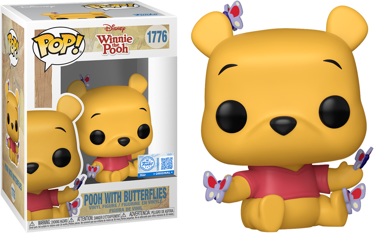 Winnie the Pooh – Pooh with Butterflies Exclusive Pop! Vinyl [RS]
