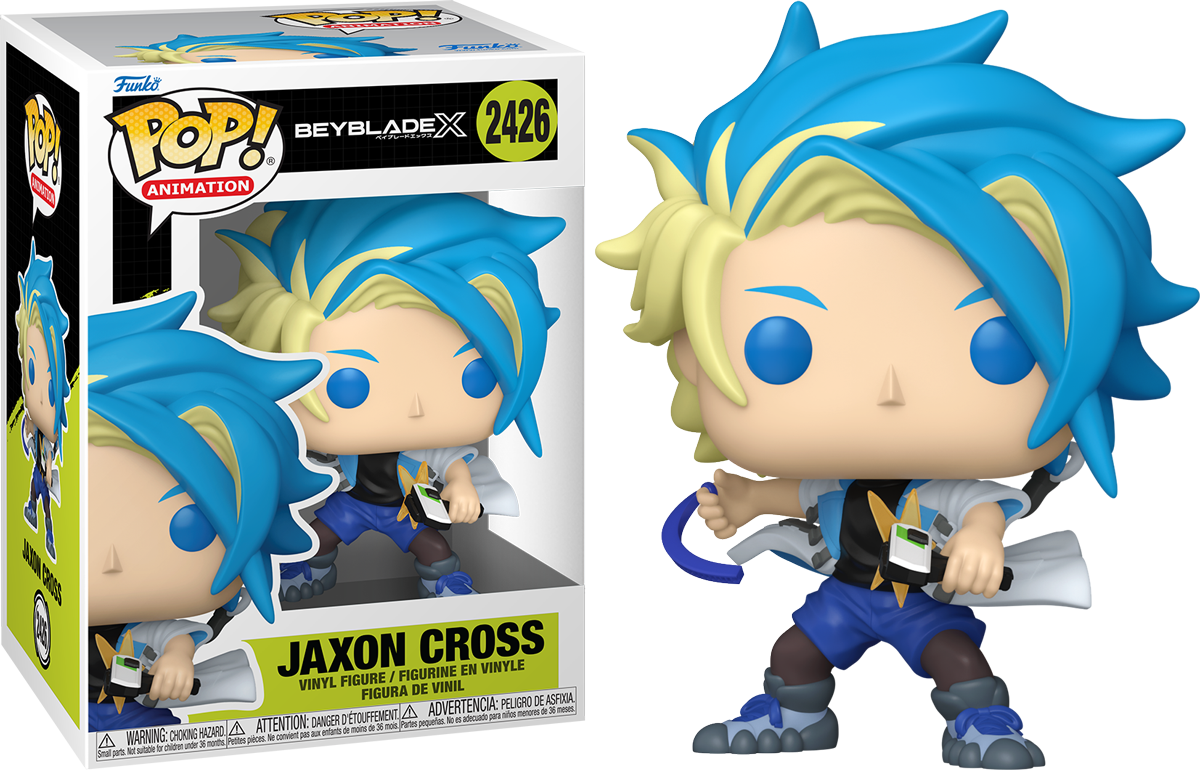 Beyblade X – Jaxon Cross (with chase) Pop! Vinyl