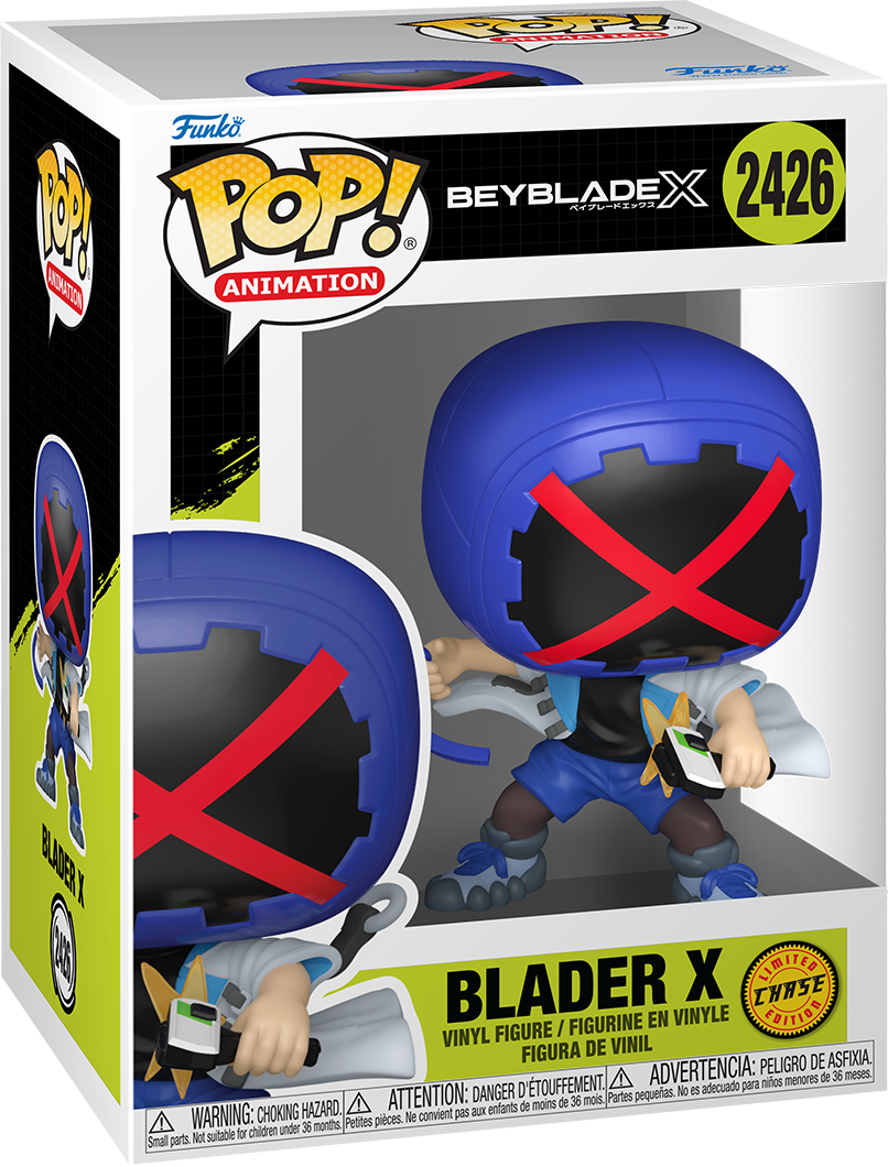 Beyblade X – Jaxon Cross (con versión "chase") Pop! Vinilo