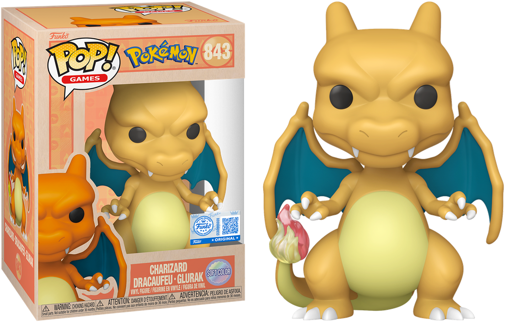 Pokemon - Charizard (Pastel) US Exclusive Pop! Vinyl [RS]