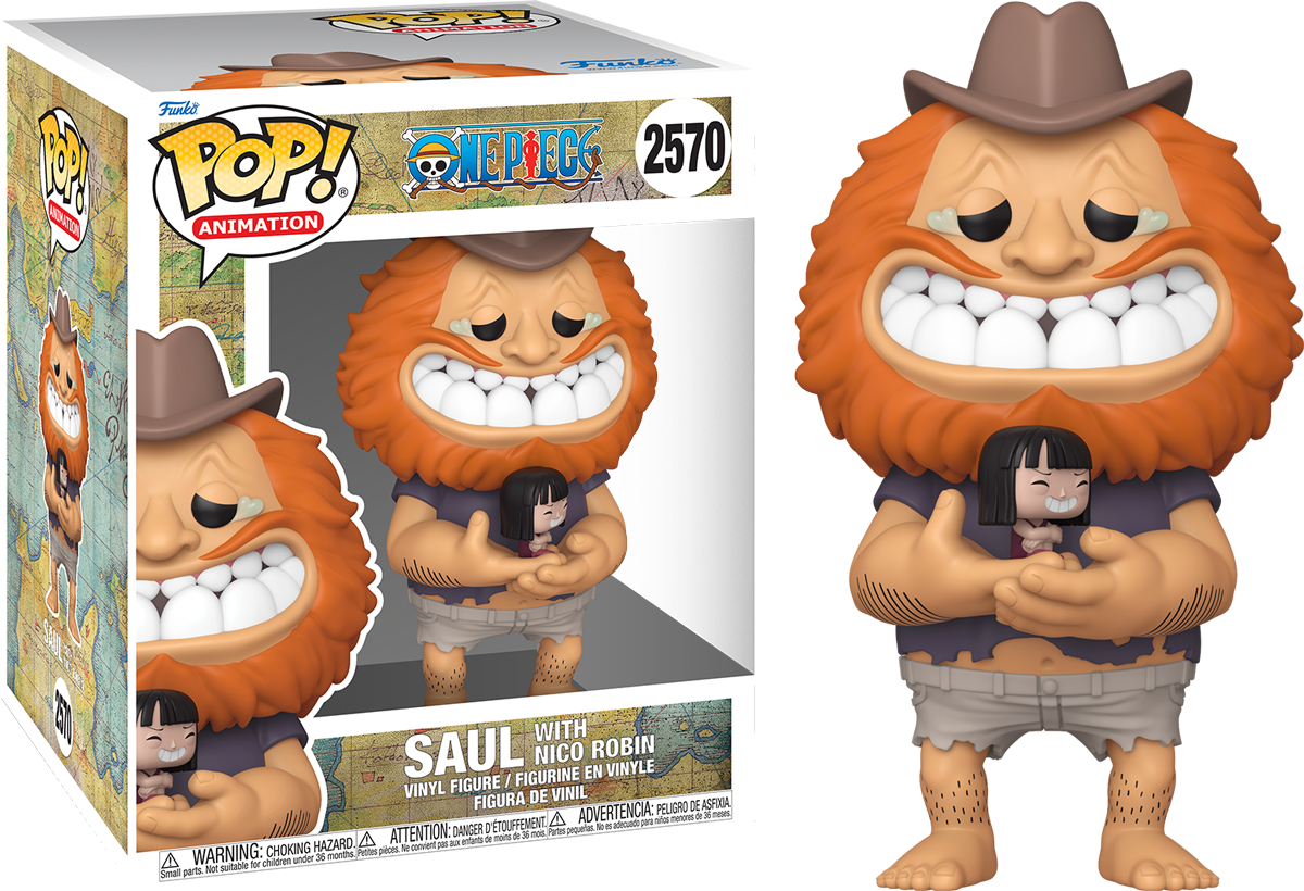One Piece – Saul with Nico Robin 6″ Pop! Vinyl