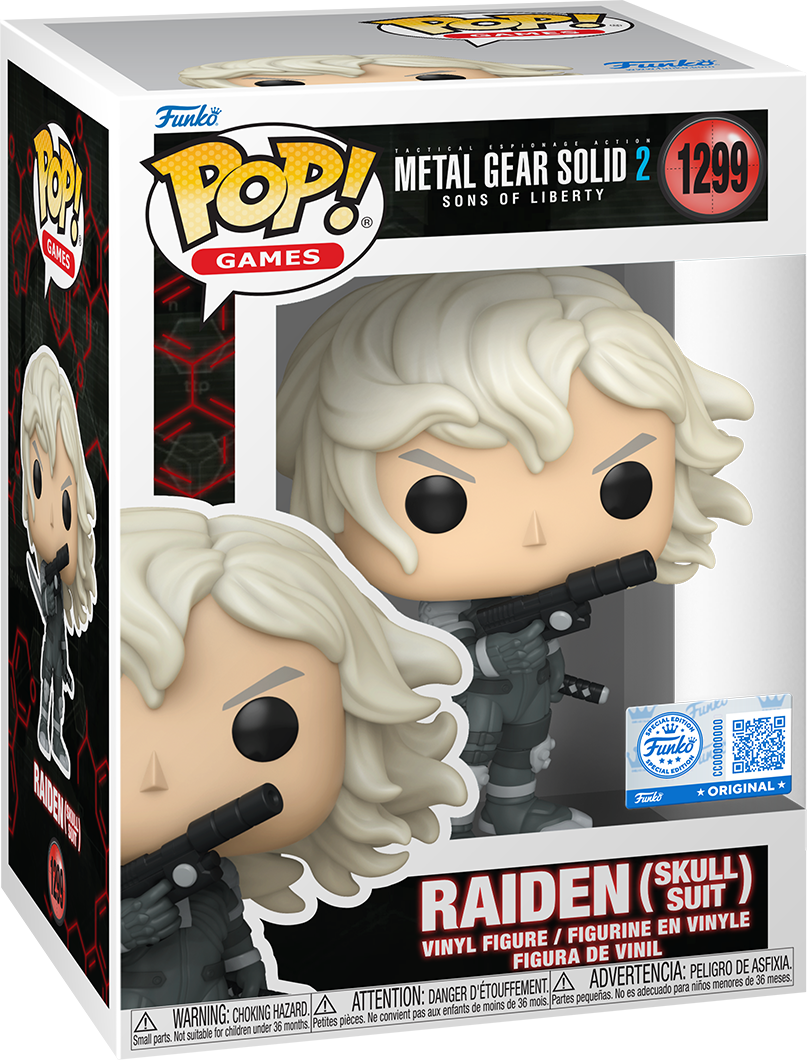 Metal Gear Solid – Raiden (Special Forces) US Exclusive Pop! Vinyl [RS]
