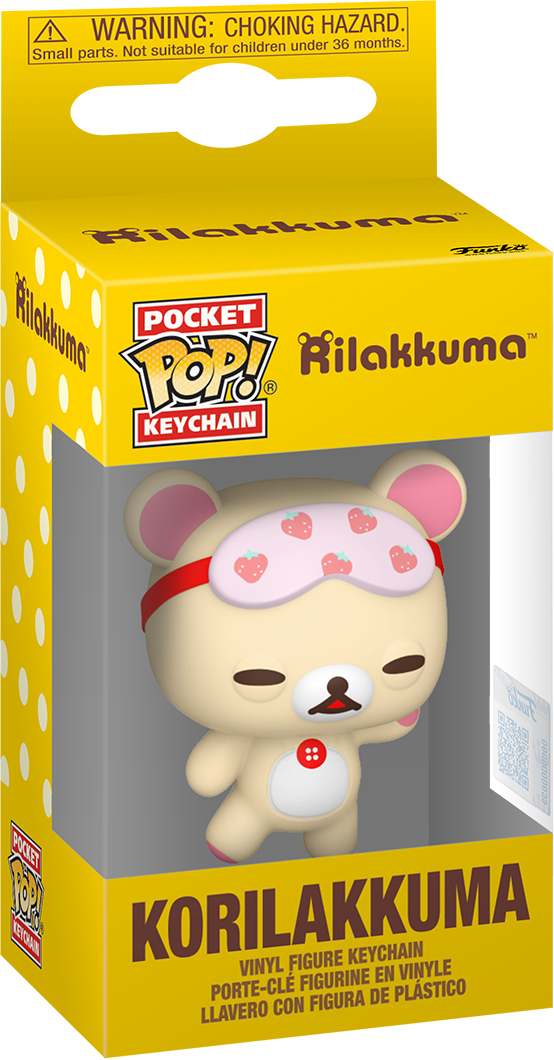 Llavero Pop! Rilakkuma – Korilakkuma (Dormilón)