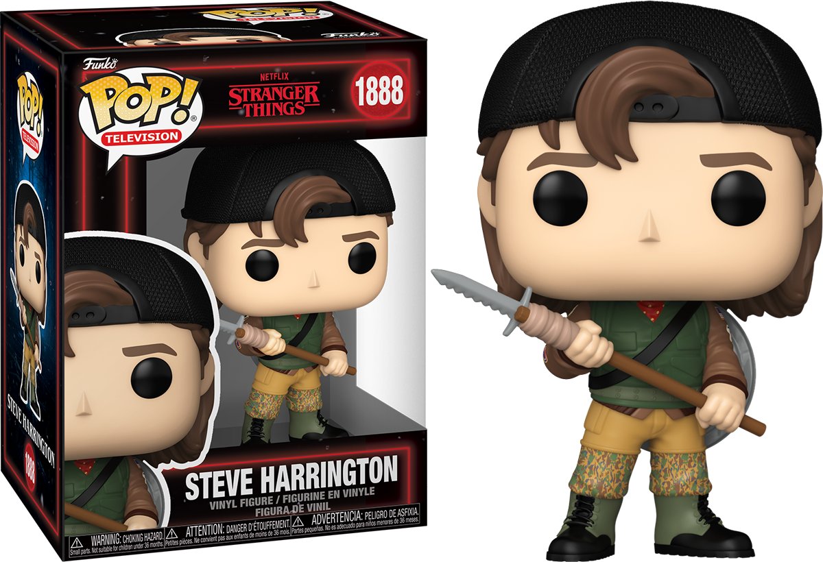 Stranger Things - Steve Harrington (con arma) Pop! Vinilo