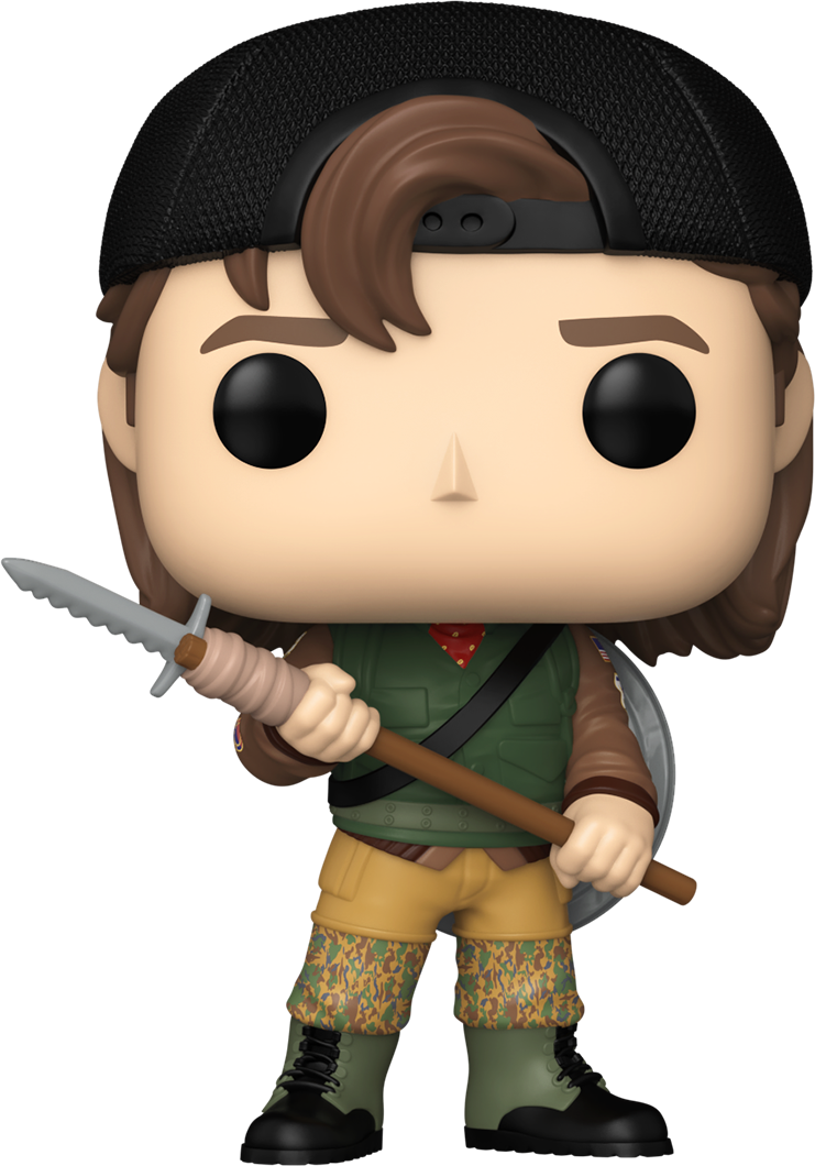 Stranger Things - Steve Harrington (con arma) Pop! Vinilo