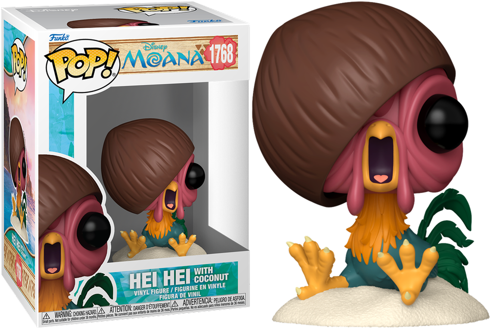 Moana - Hei Hei with Coconut Pop! Vinyl