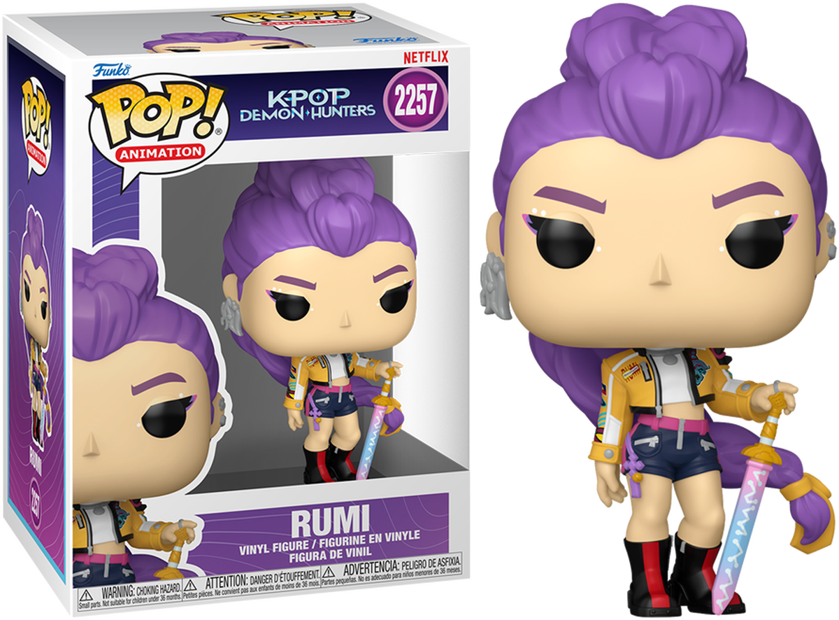 K-Pop Demon Hunters - Rumi Pop! Vinyl