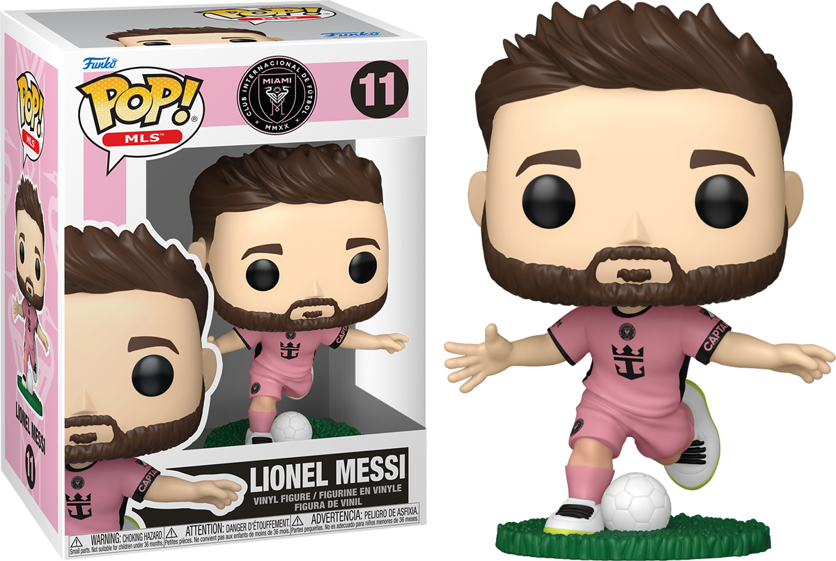 MLS: Inter Miami - Lionel Messi (Pink Kit) Pop! Vinyl
