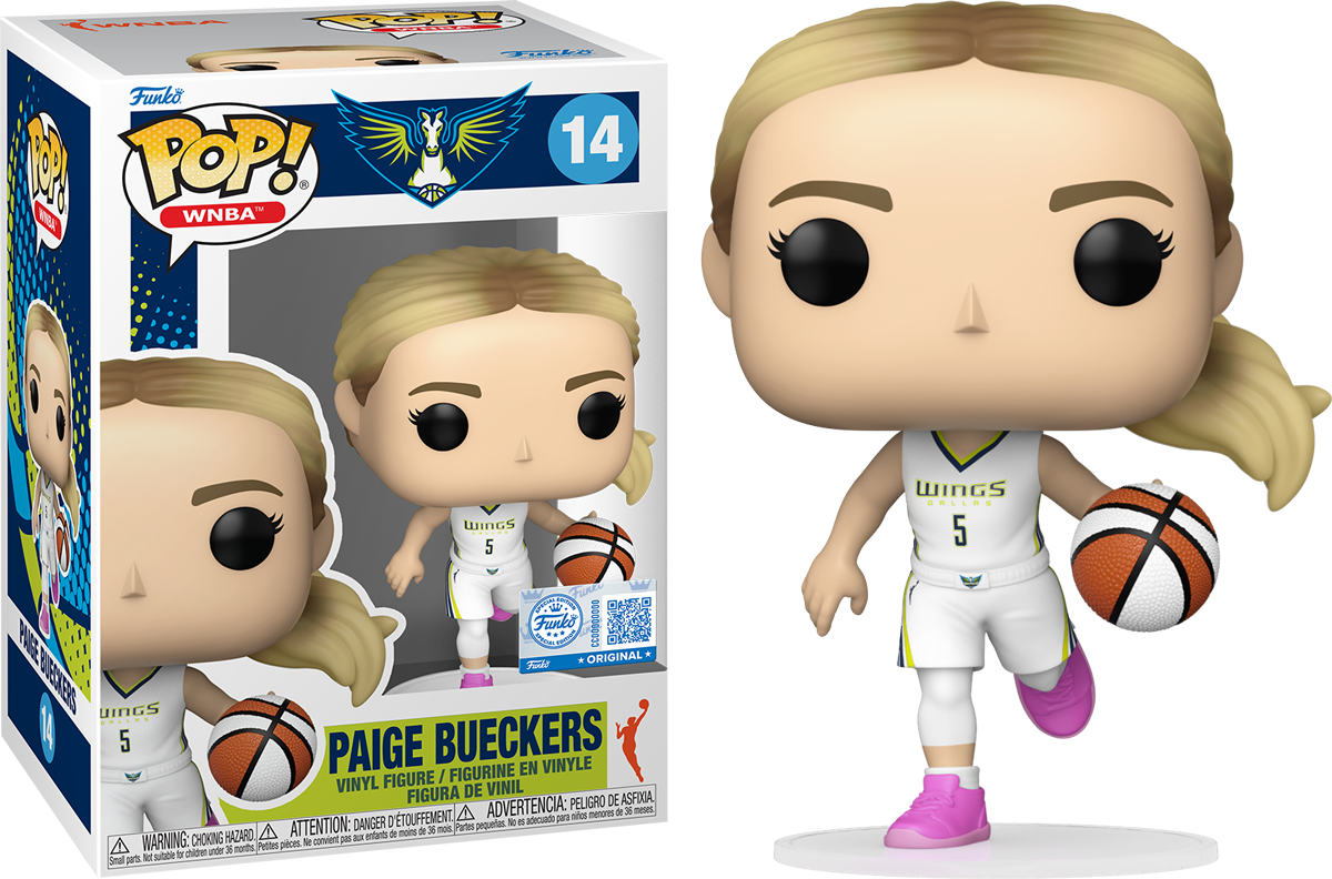WNBA: Wings – Paige Bueckers (Edición heroína) Pop! Vinyl [RS]