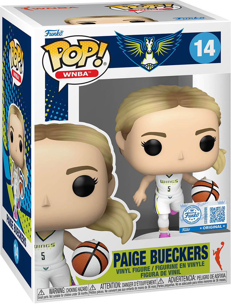 WNBA: Wings – Paige Bueckers (Edición heroína) Pop! Vinyl [RS]
