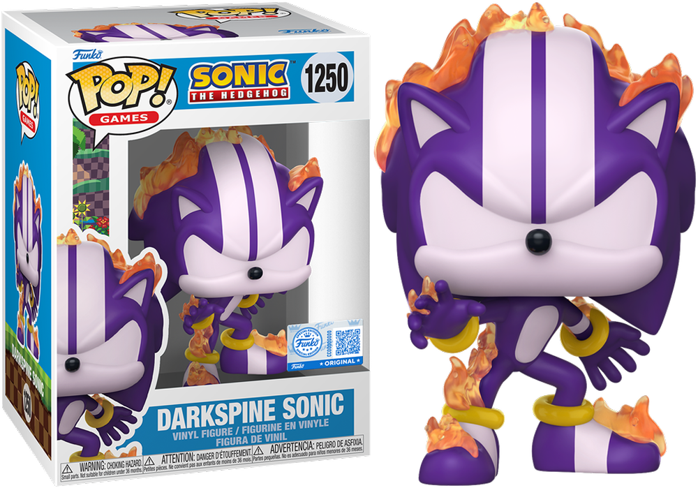 Sonic the Hedgehog – Darkspine Sonic US Exclusive Pop! Vinyl [RS]