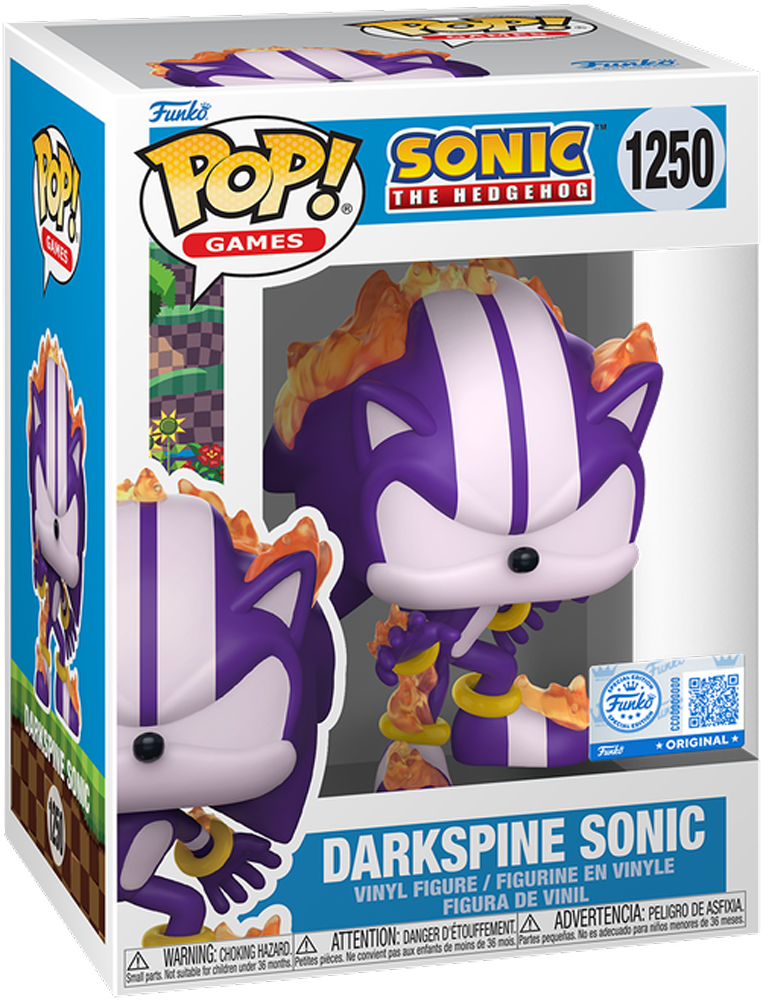 Sonic the Hedgehog – Darkspine Sonic US Exclusive Pop! Vinyl [RS]