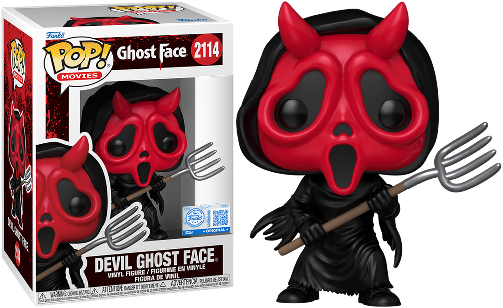 Ghost Face – Devil Ghost Face Exclusive Pop! Vinyl