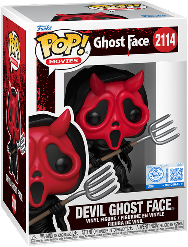 Ghost Face – Devil Ghost Face Exclusive Pop! Vinyl
